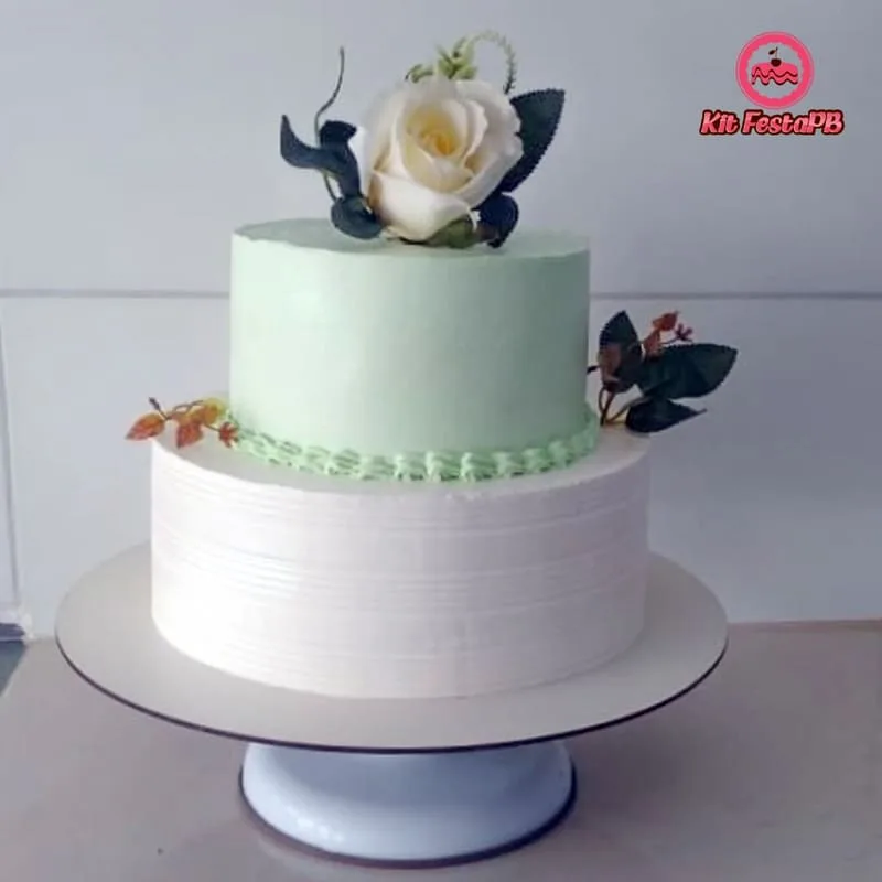Bolo de casamento 2 andares