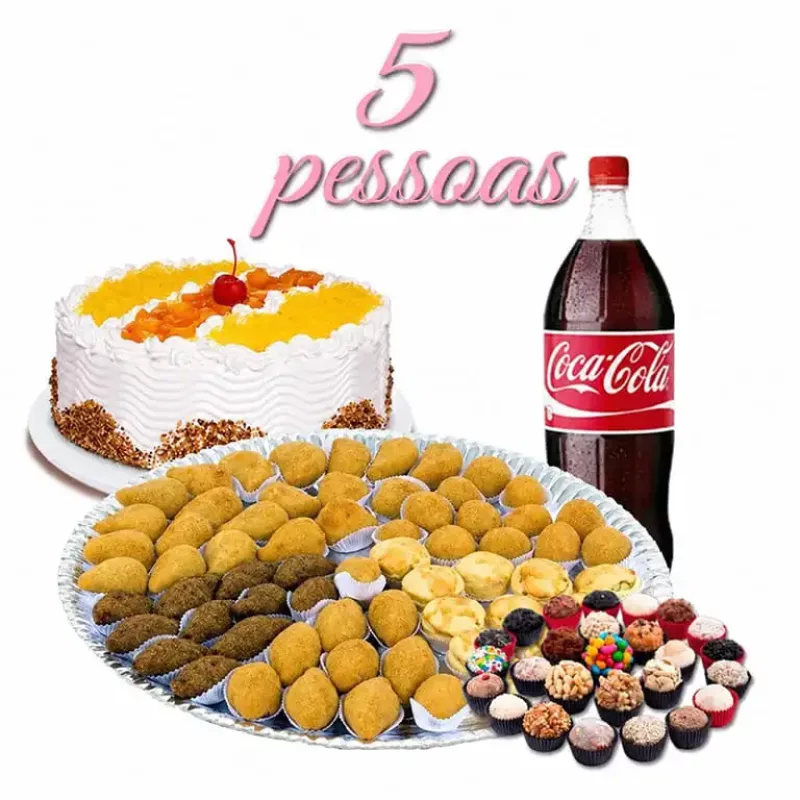 Kit festa 5 pessoas